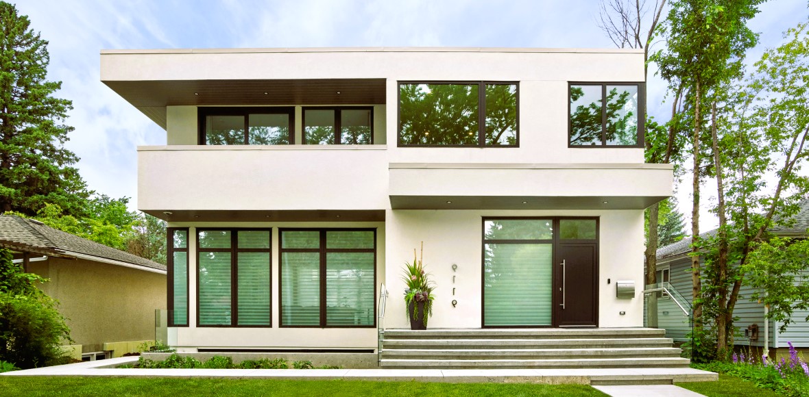 Custom Home and windows