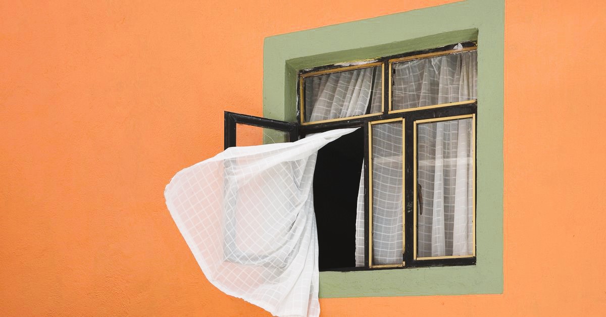 Open window